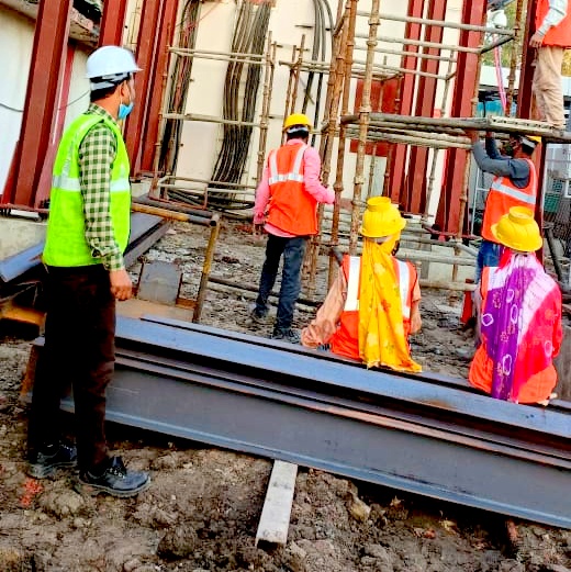 New Era Enterprises Project 1 - Structural Steel Fabrication in Saharanpur